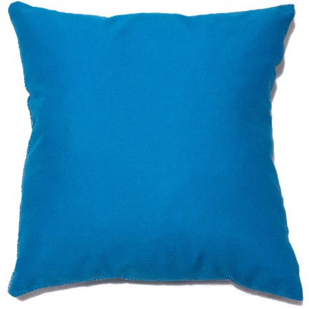 Coussin Dornes – bleu turquoise